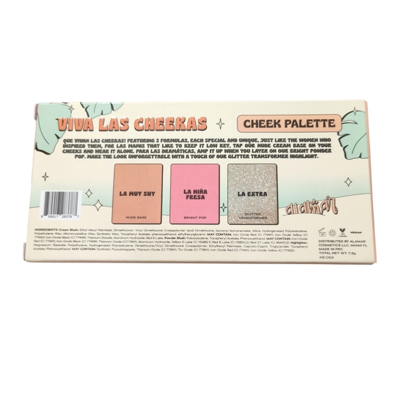 Alamar Cheek Palette   Viva Las Cheekas Fair/Light    - Picture 5 of 5
